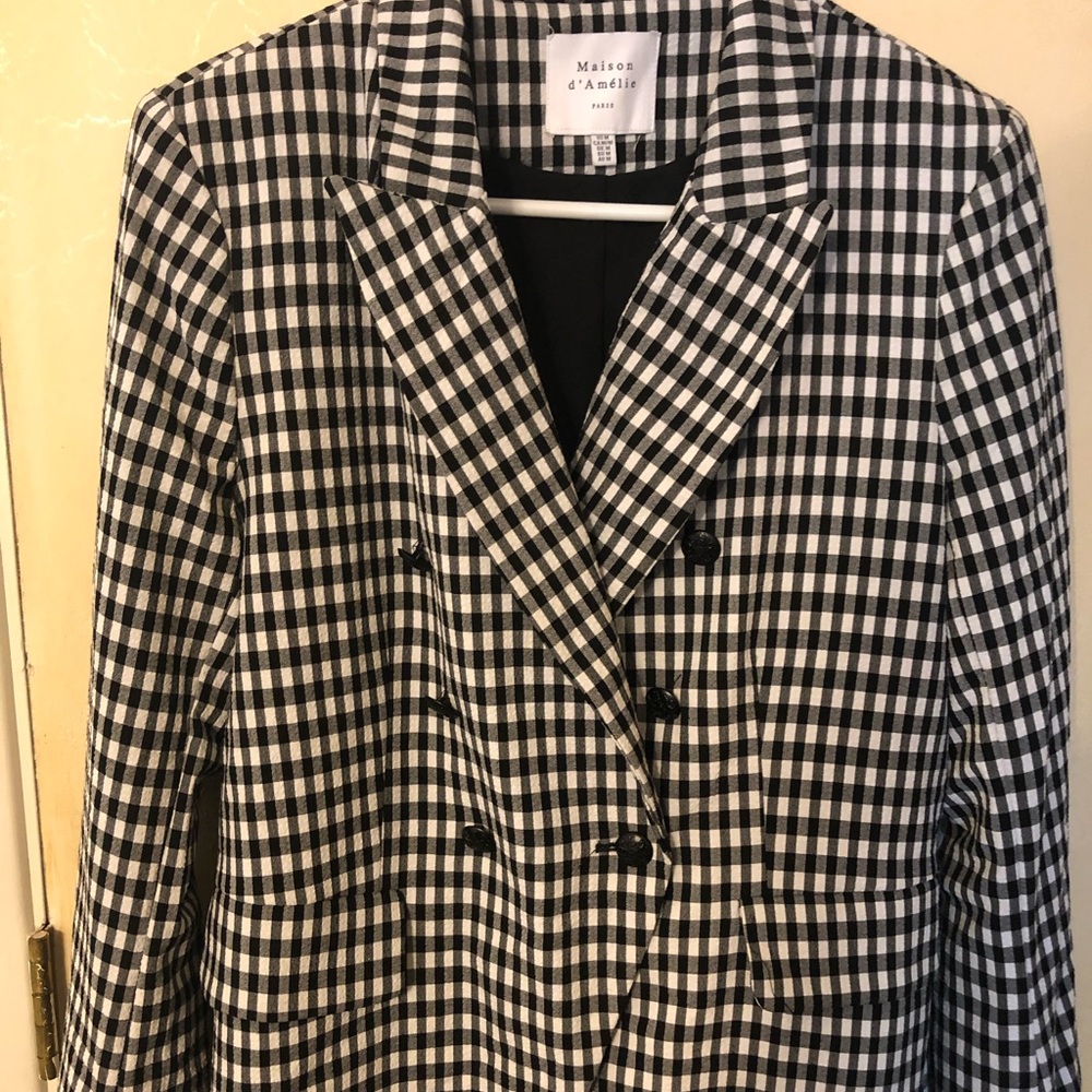 Double breasted blazer